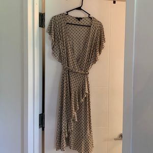 Banana republic wrap dress